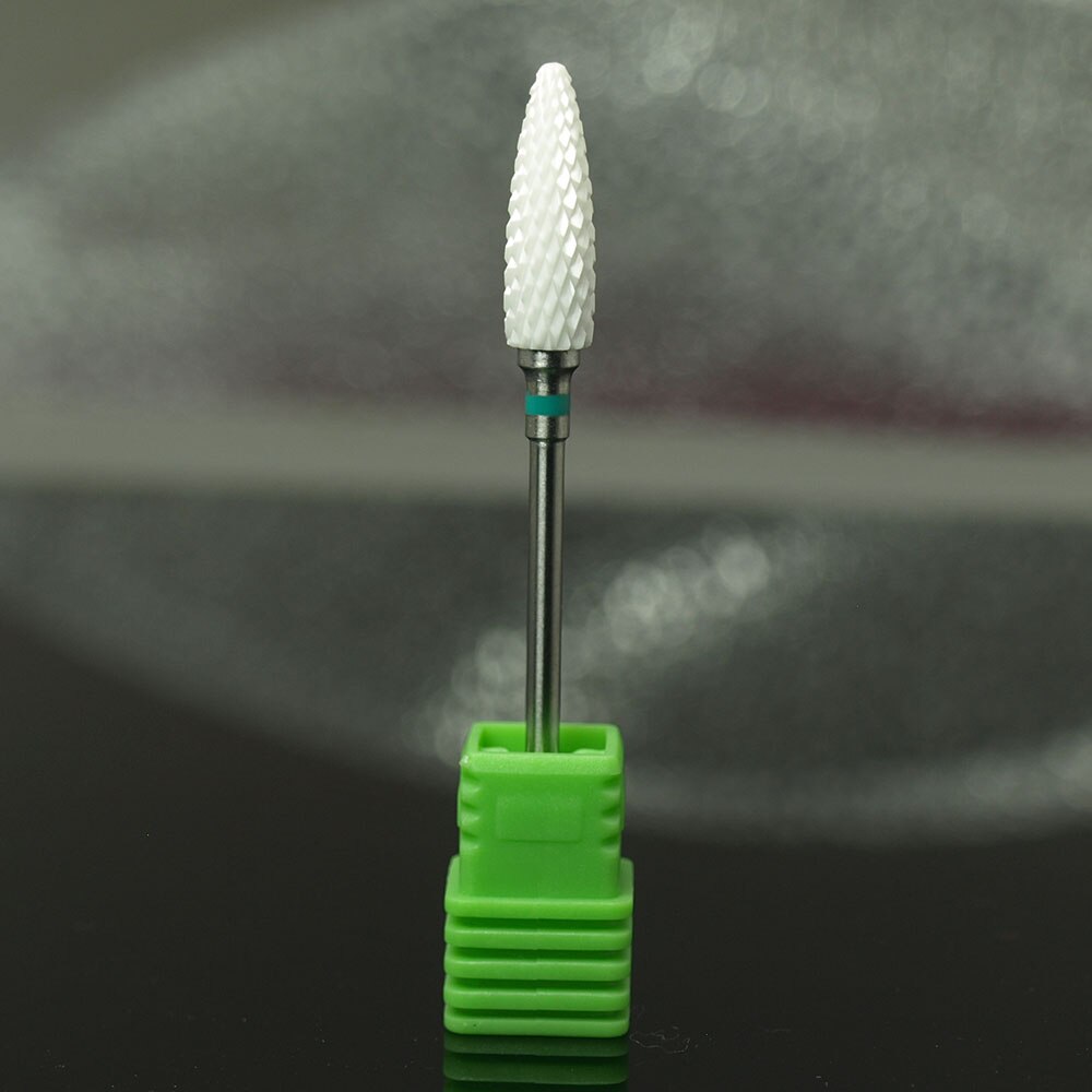 Easymail Ceramic Nail Drill Bit Electric File Nail Manicure Pedicure machine accessories 3/32" Shank nail cleaner bit H0620