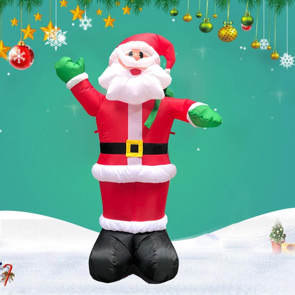 Opblaasbare Kerstman Kerst Outdoors Ornamenten Xmas Jaar Party Home Winkel Yard Garden Decoratie Kerst Ornamenten