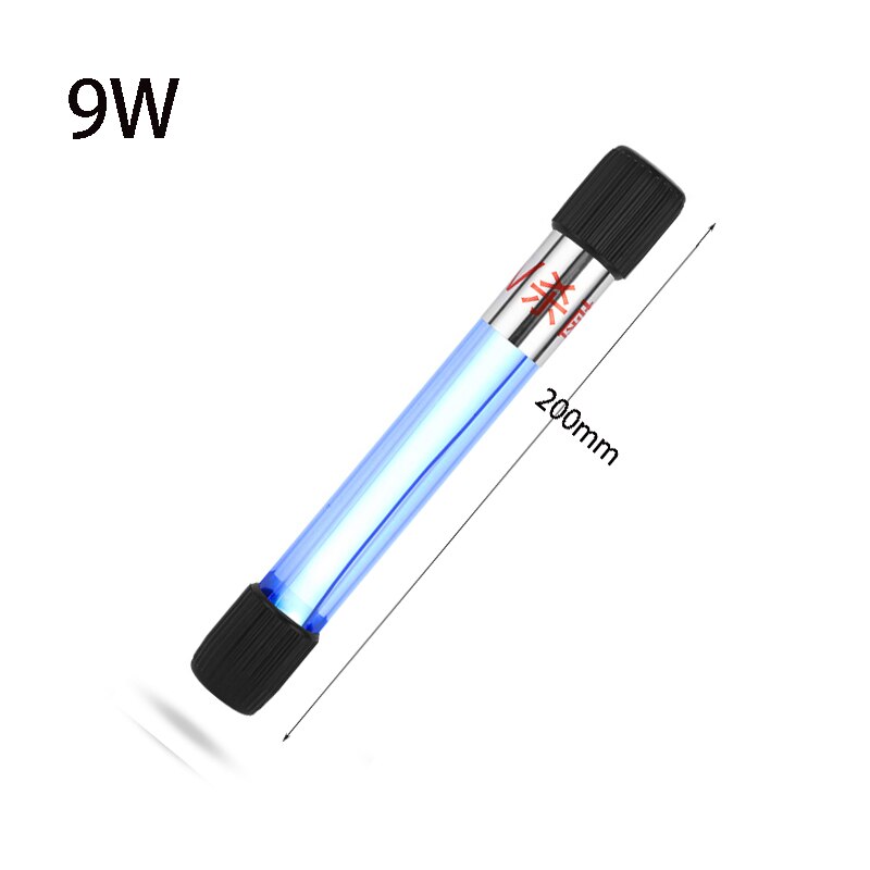 Lámpara esterilizadora UV sumergible, filtro ultravioleta de luz, limpiador de agua impermeable para acuario, estanque, Coral, pecera, 5w/7w/9w/11w: 9W-US plug