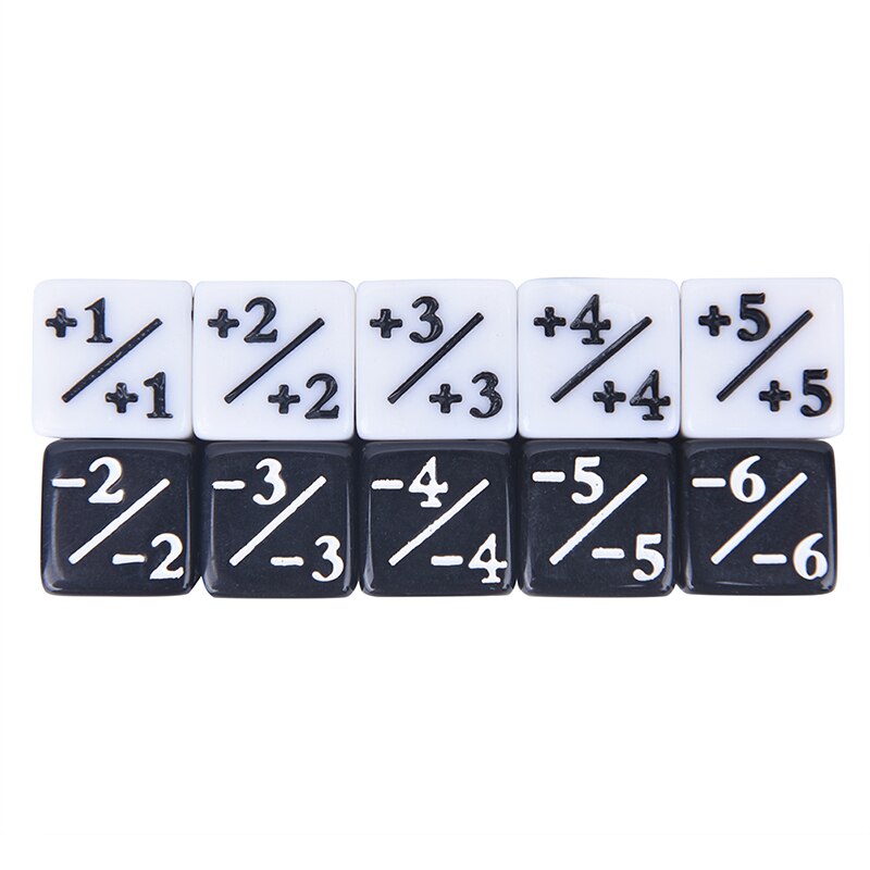 10Pcs Digital Dice Gathering Table Game Funny Dices Arithmetic Math Education Dice