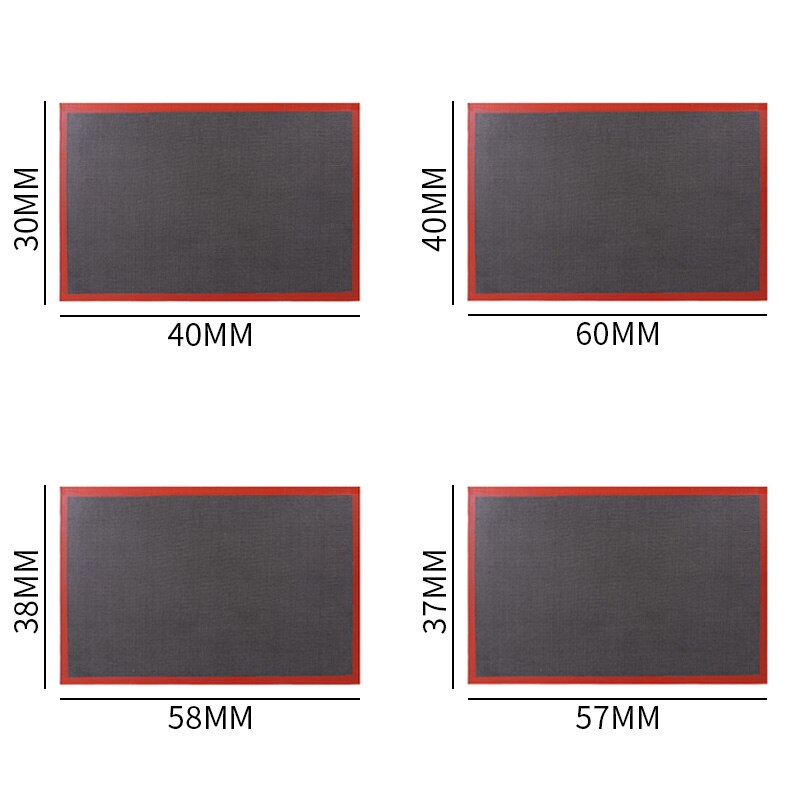 NonStick Silicone Mat Pastry Puff Perforated Liner Pad Macaron Cookie Bread Mold Bakeware Oven Sheet For Baking Tools