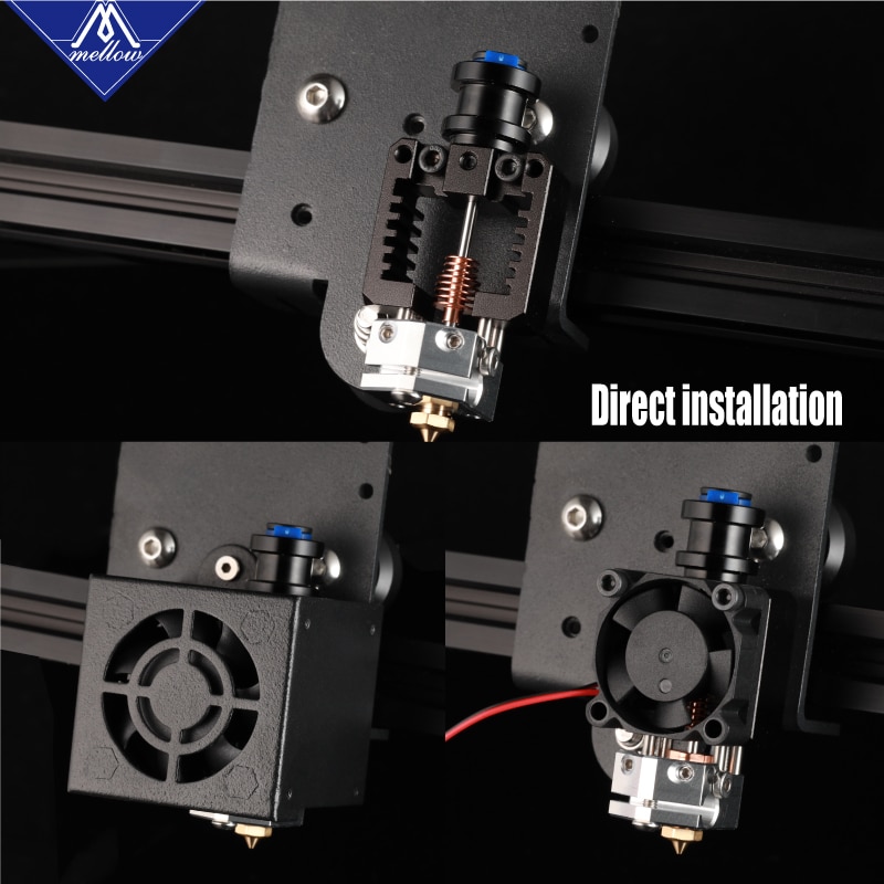 Mellow All Metal NF-Crazy Plus Hotend V6 Nozzle For Ender 3 ENDER 5 Pro CR10 Bmg Extruder 3D Printer Parts