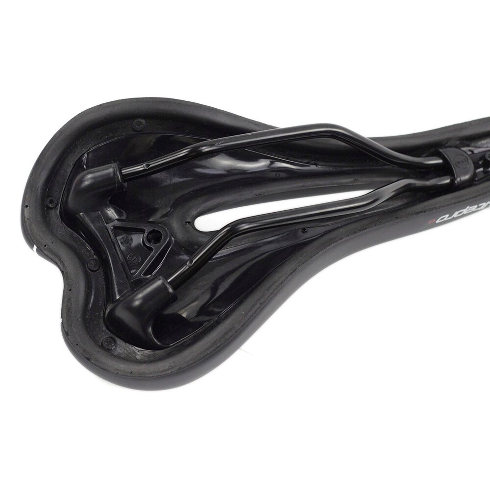 Fahrradsattel Mit Silikon-Kissen - Breiter Komfortsitz Mit Reflektorstreifen