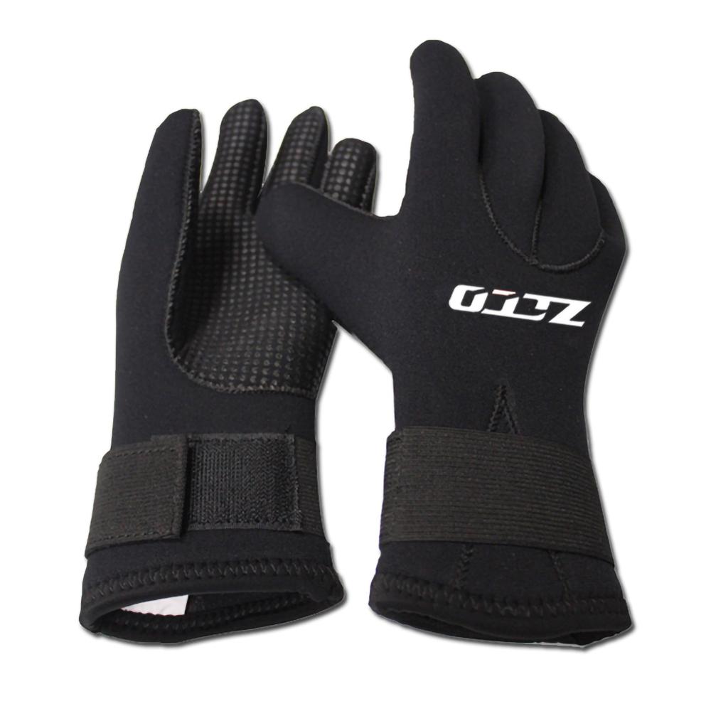 Guantes de neopreno de 5MM para submarinismo, pesca submarina, buceo, surf, canoa