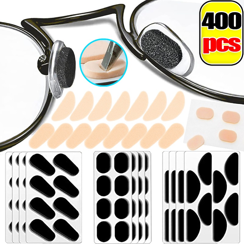 EVA Foam Neus Pads Patch Verlichten Neusbrug Druk Stickers Anti Slip Bril Neus Pad Paster antislip Brillen accessoires