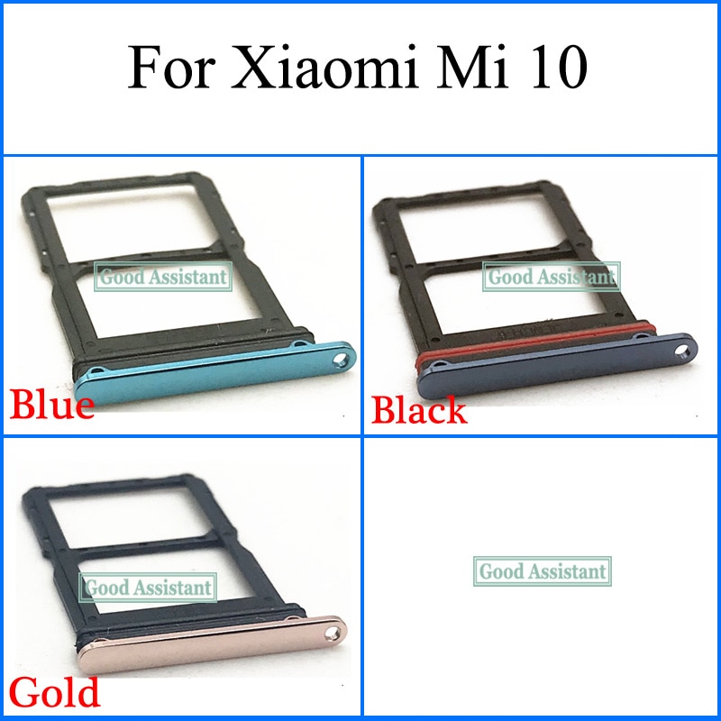 Voor Xiaomi Mi 10 Mi10 5G Global M2001J2G M2001J2I M2001J2E M2001J2C Sim Tray Micro Sd Kaarthoudersleuf Onderdelen sim Card Adapter