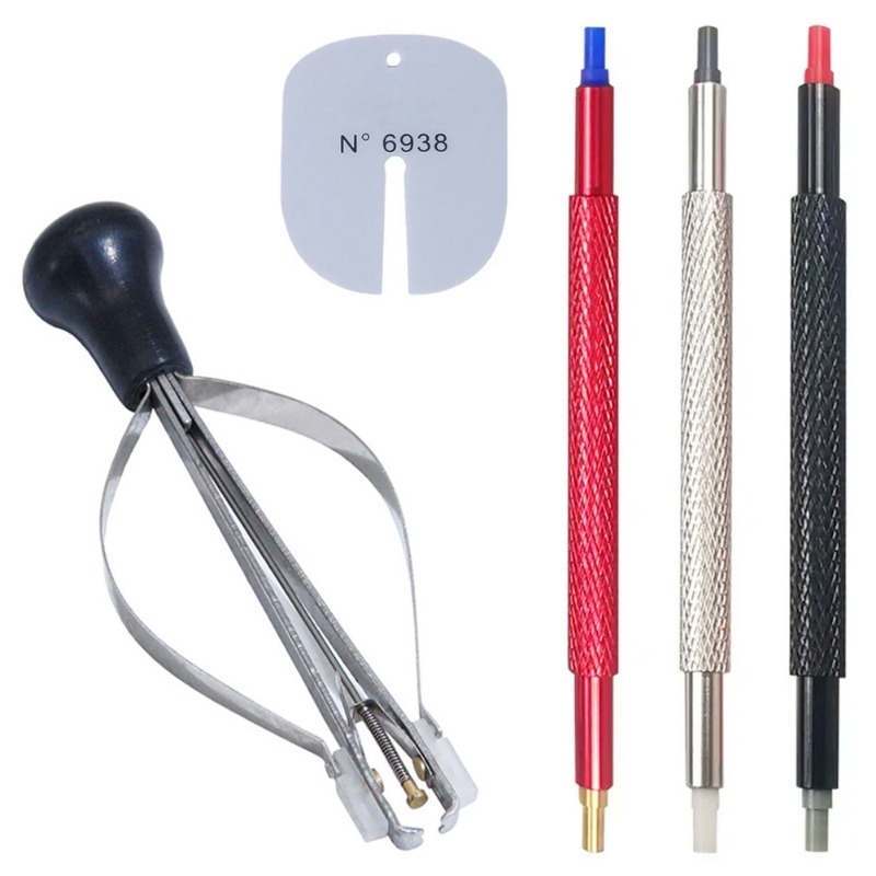 Prensador de manecillas de reloj, extractor de agujas de reloj, herramienta de extracción de ajuste, herramienta de reparación de relojes, Kit de accesorios de relojero