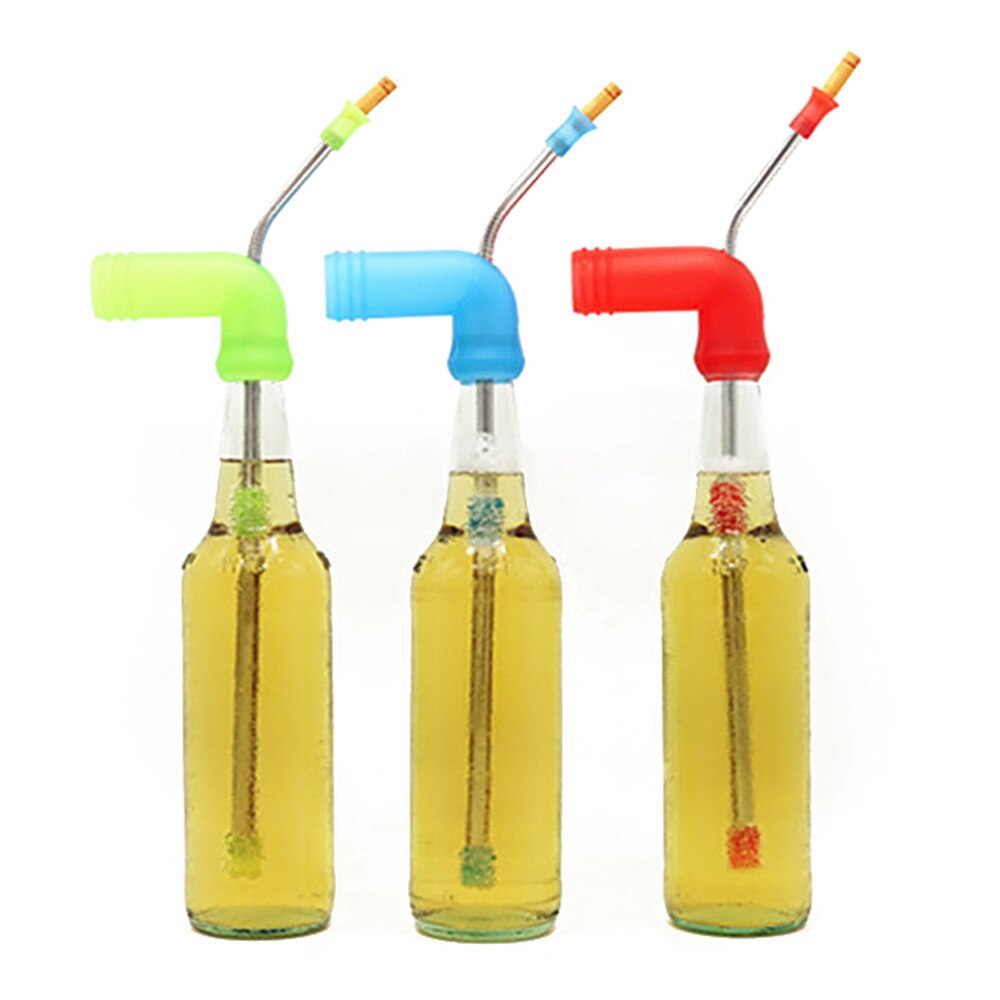 Funny Drinking Straws for Beer Can Accessories Beer Bottle Funnel Barware Home Club Party Drinks Straws Bachelor Party prop
