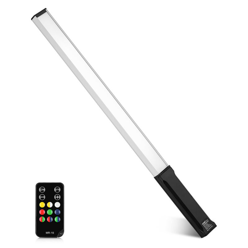Universal Rgb Light Stick 10W 1000Lm Rgb Handheld Led Flash Light Wand Rechargeable Photography Light Stick Bar