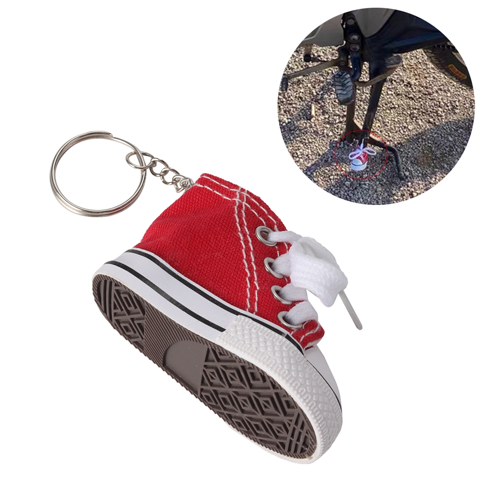Mini Motorfiets Opstelhoes Grappige Schattige Schoen Fietsvoetsteun Motor Kickstand 7.5Cm Statief Speelgoed