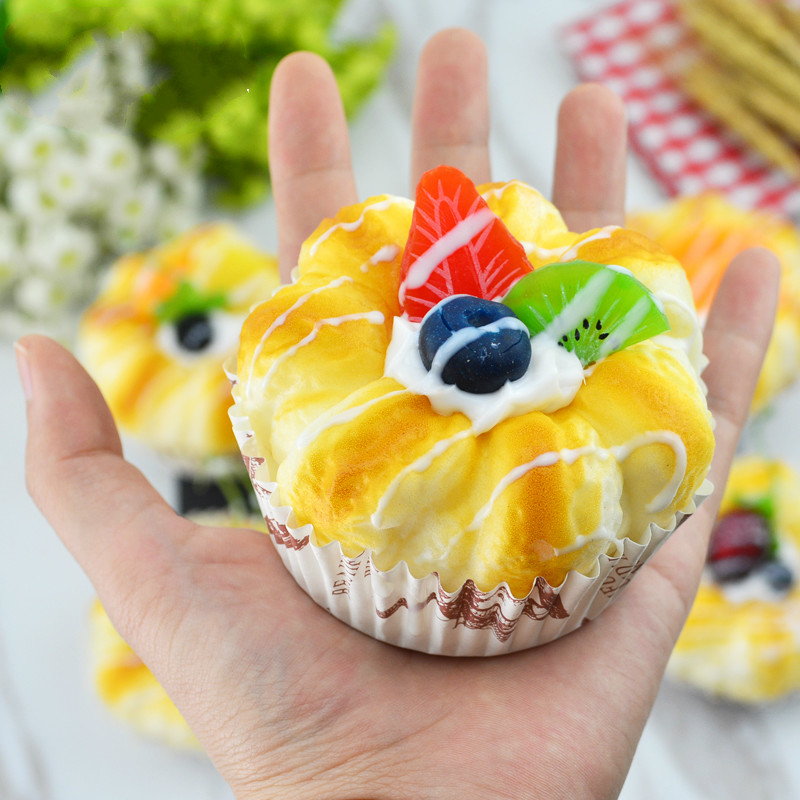 1 Pcs Kunstmatige Simulatie Fruit Cake Thuis Decoratie Etalage Party Fotografie Props Valentijnsdag Wedding Decortion