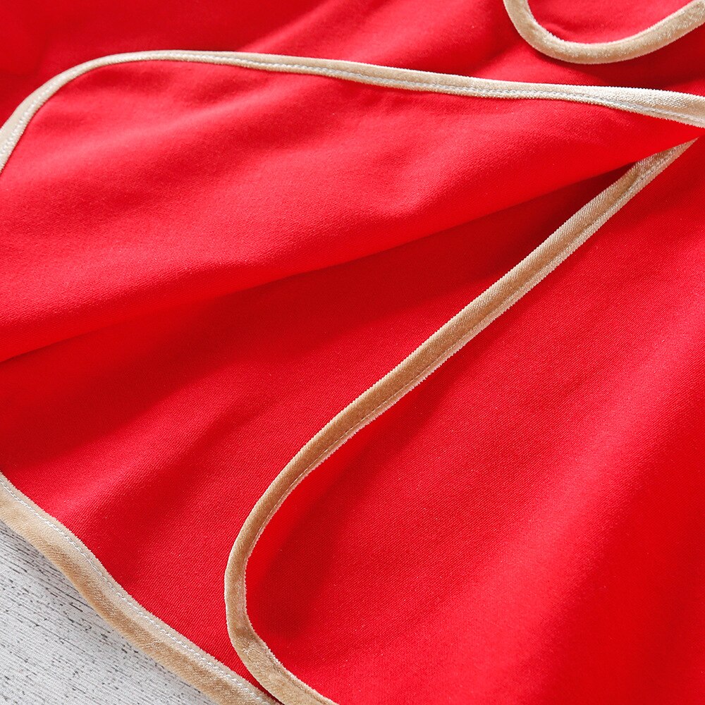 Veste cape rouge pour filles, vêtements d&#39;automne et d&#39;hiver, manteaux à la , vêtements de noël pour enfants