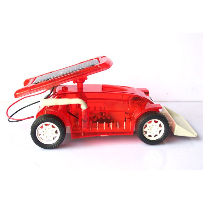 DIY solar car Solar DIY Toys Educational Toys Red color car toy