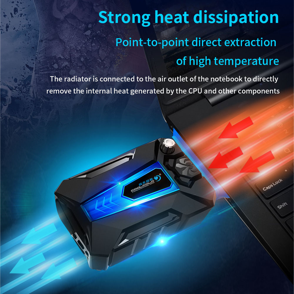 TISHRIC Vacuum Laptop Cooler Cooling radiator USB Air Cooler Extracting Cooling Fan Notebook Cooler Support Laptop Accessories