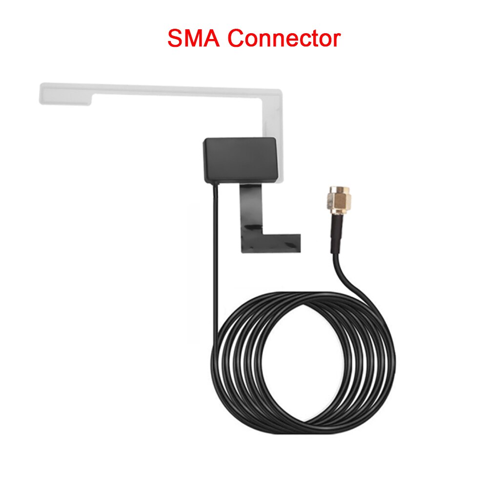 Universele 12V Sma Connector Voertuig Actieve Antenne Dab Digitale Autoradio Antenne Met Rf Versterker Sterke Stabiel Signaal: Default Title