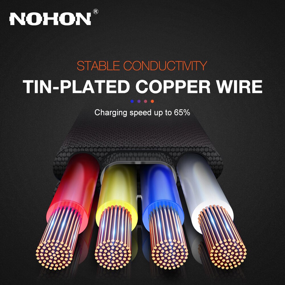 2m 3m USB Type C Data Charger Cable For Samsung A50 A51 Huawei Xiaomi mi Redmi Note 8 USBC Mobile Phone Cord 5A Fast Charge Wire