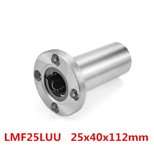 Lmf 25 luu lmk 25 luu lmh 25 luu 25 x 40 x 112mm lång typ serie flänskoppling linjär kullager för stång axel 25mm: Lmf 25 luu
