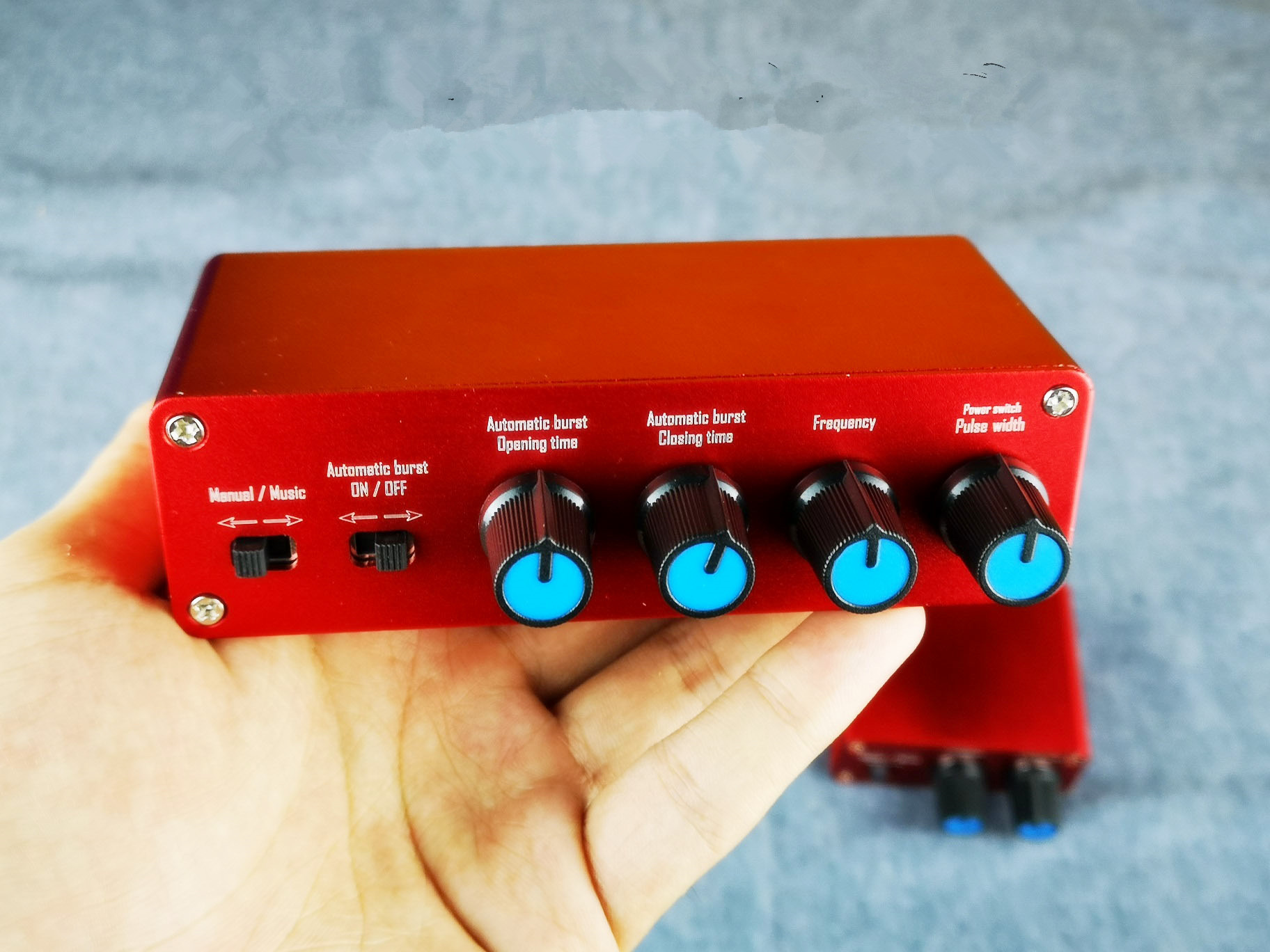 Tesla coil arc extinguishing DRSSTC dedicated fiber optic controller multi-function finished music control box version 2.0