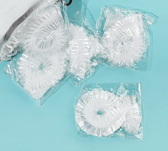 Cubiertas duraderas reutilizables para almacenamiento de alimentos, cubiertas elásticas para mantener alimentos frescos, envoltura de plástico para platos, película para refrigerador de cocina, 20/100 piezas: 20PC-individual pack