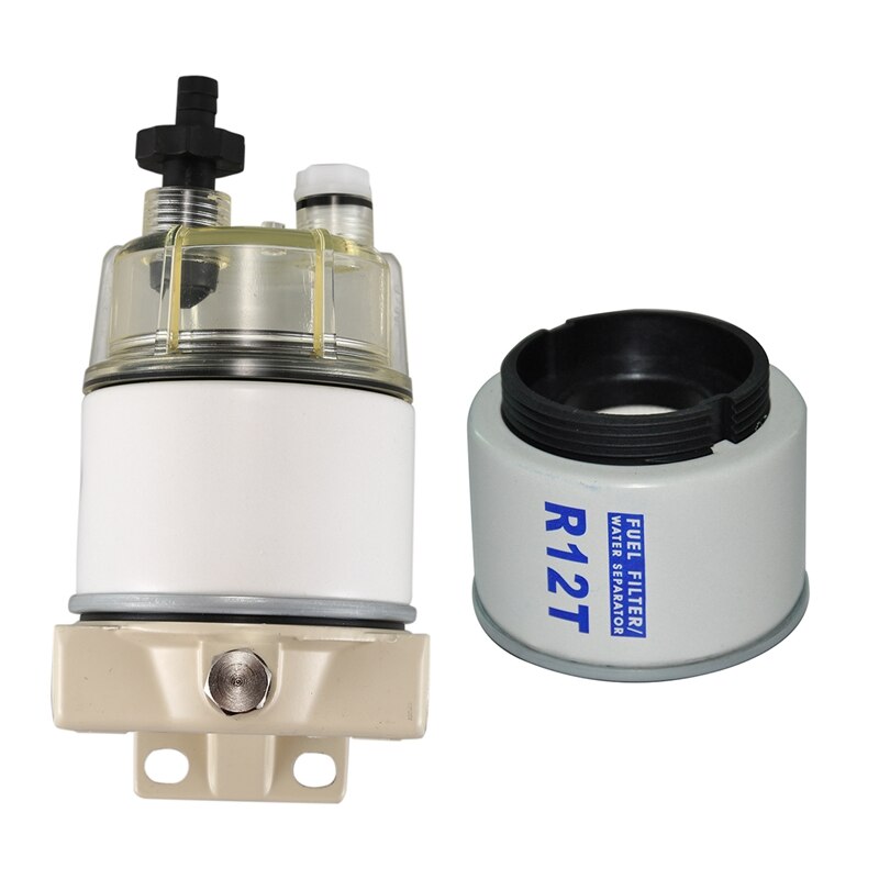 2 Set R12T Brandstof/Water Separator Filter Motor ... – Grandado