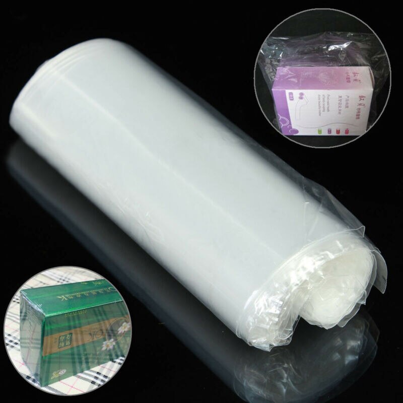 100-500pcs Mayitr POF Transparent Shrink Wrap Film Heat Seal Bags Pouch Packing Bags For Wine Food Cosmetic Book Packaging