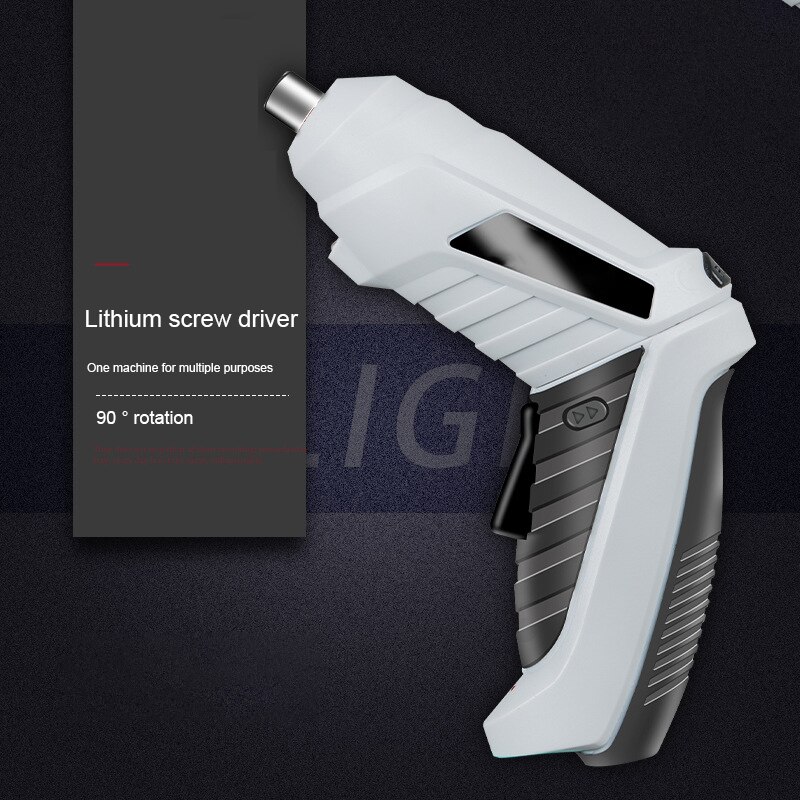 Electric Screwdriver Quare Head Adapter Wrench Lithium Battery 3.6V Portable Mini Power Tools USB Data Cablex