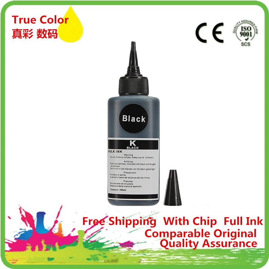 Tinta de tinte Universal para impresoras de inyección de tinta, tinta de tinte Premium de 100ML, General 56 21 901 301, tinta de impresora para todos los modelos