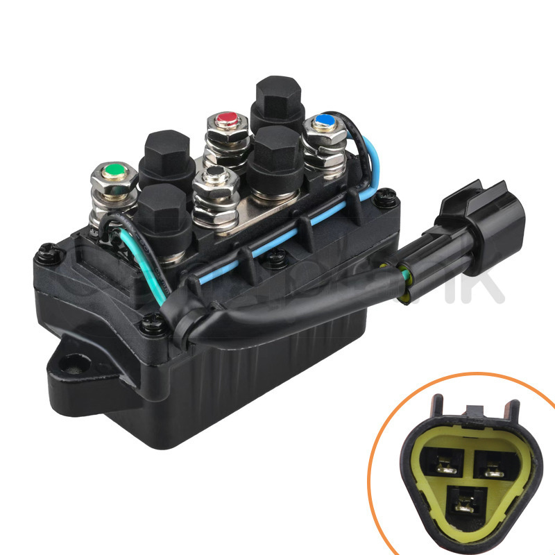 Per Yamaha fuoribordo Motor Relay muslimboat Marine Engine sollevamento idraulico e relè di inclinazione