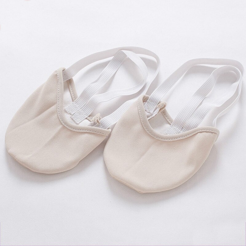 Half length rhythmic gymnastic shoes Gymnastics Shoes Soft Half Socks Ballroom Art Gym Accessories Ginastica Elastic Dance Shoes