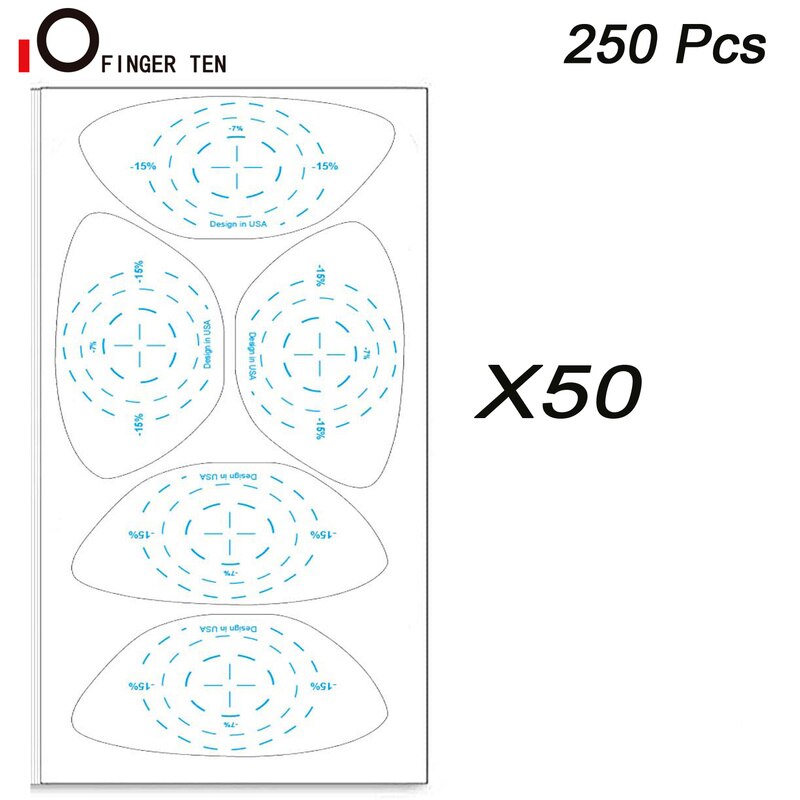 Golf Impact Stickers Sticker Oversized Wood Labels Roll Balls Hitting Recorder for Men Women Practice: 250 Pcs