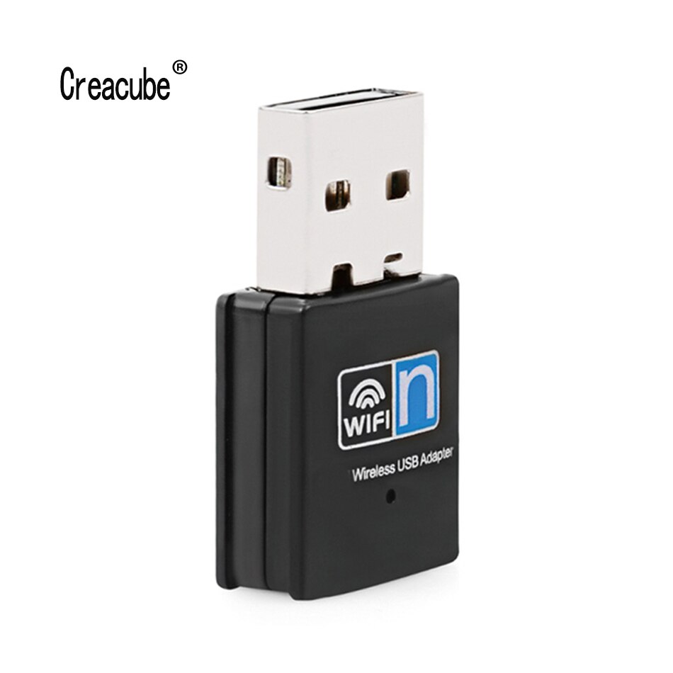 Creacube USB WiFi di 150M adattatore 802.11N Wifi dongle Wireless wifi dongle Scheda di Rete Adattatore LAN per PC Win 10 MT 7601 di Chip