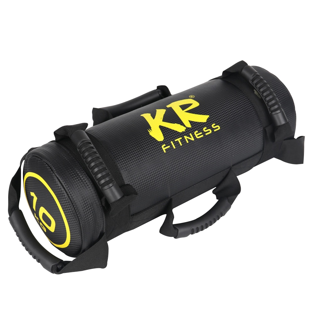 5kg 10kg Thick Leather Weight Sand Power Bag Built-in Filling Fitness Exercise Non-slip Widened Handle Strength Training Boxing