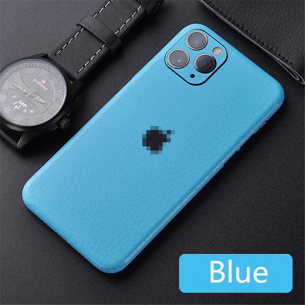 Für iPhone 11 Profi MAX Zurück Aufkleber Zurück Film Leder Aufkleber Zurück Abdeckung Film Ultra Dünne Aufkleber Für iPhone 11 Profi MAX