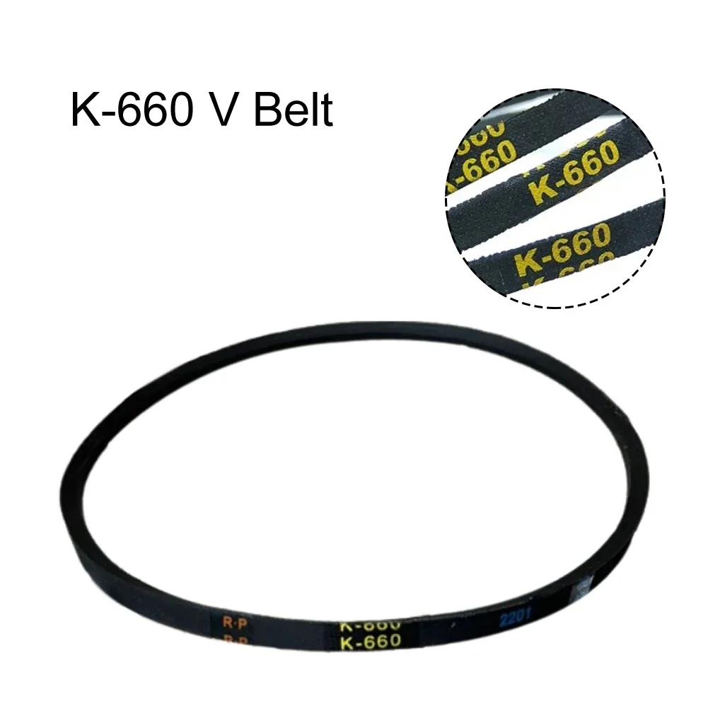 K660 Dreieck Antriebsriemen Keilriemen 66 cm Antriebsriemen Für Bohrmaschine Industrielle Landwirtschaftsausrüstung Riemenscheibe Riemen Werkzeuge