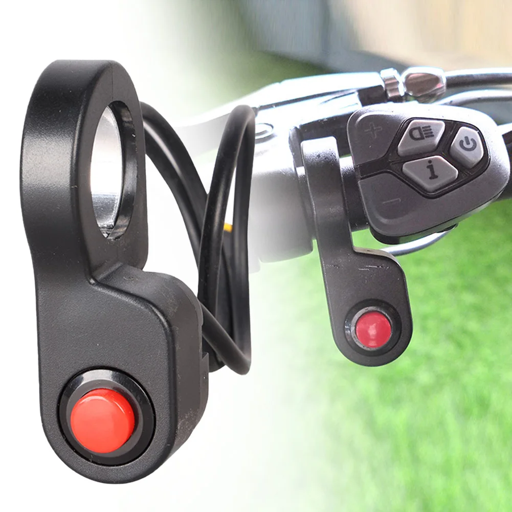 Botón de interruptor de apagado impermeable para bicicleta eléctrica MTB, accesorios eléctricos para Motor Bafang BBS01B / BBS02B / BBSHD d-drive