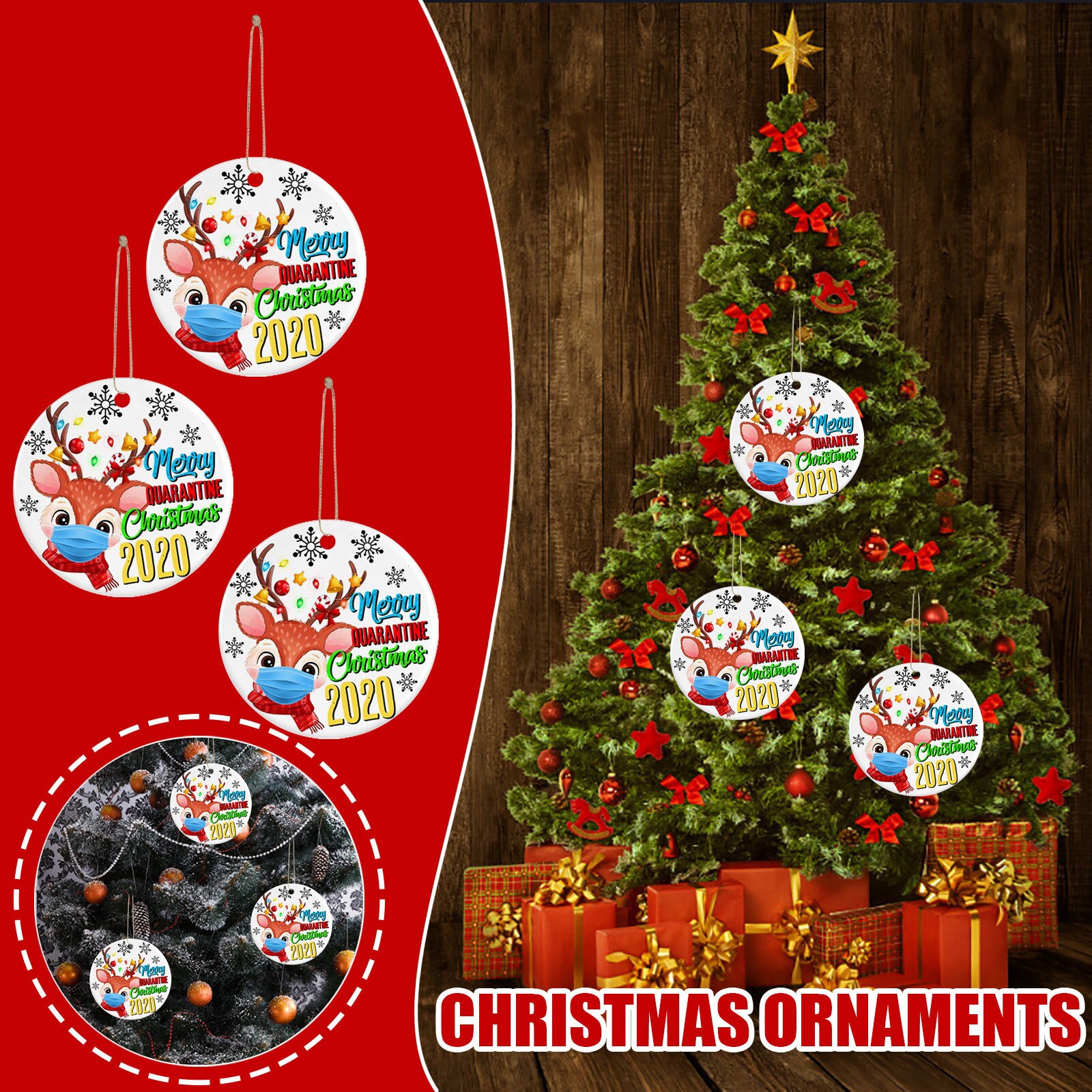 Kerst Decoraties Voor Kerstboomversiering Kerstboomversieringen Hanger Kerstman Hanger