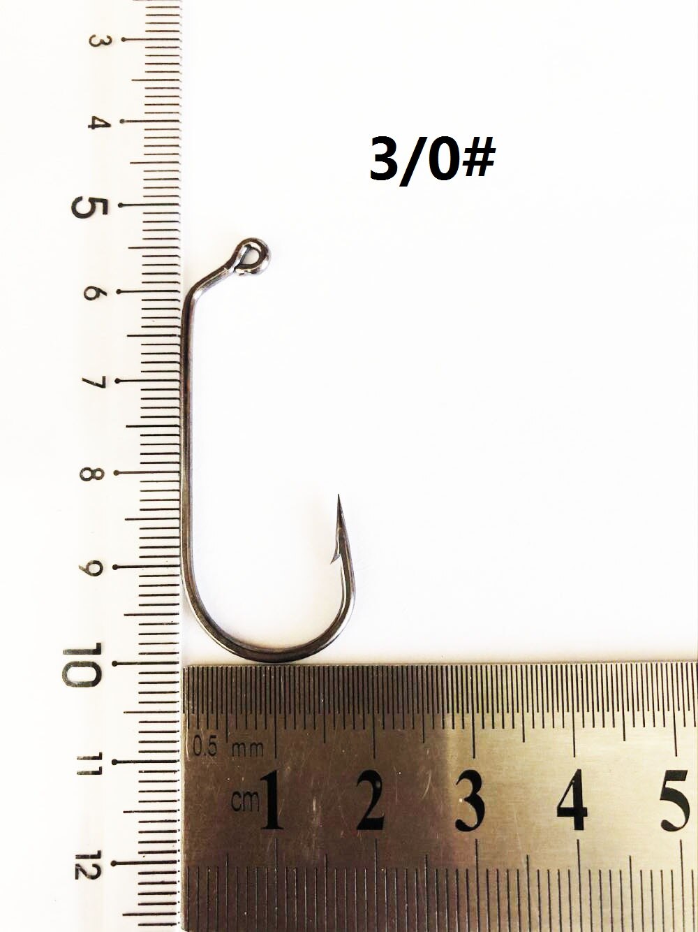 100pcs 32786 Jig Fishing Hooks High Carbon Steel Saltwater Fishhooks Bass Jigging Size 4# To 8/0#: Size 3I0