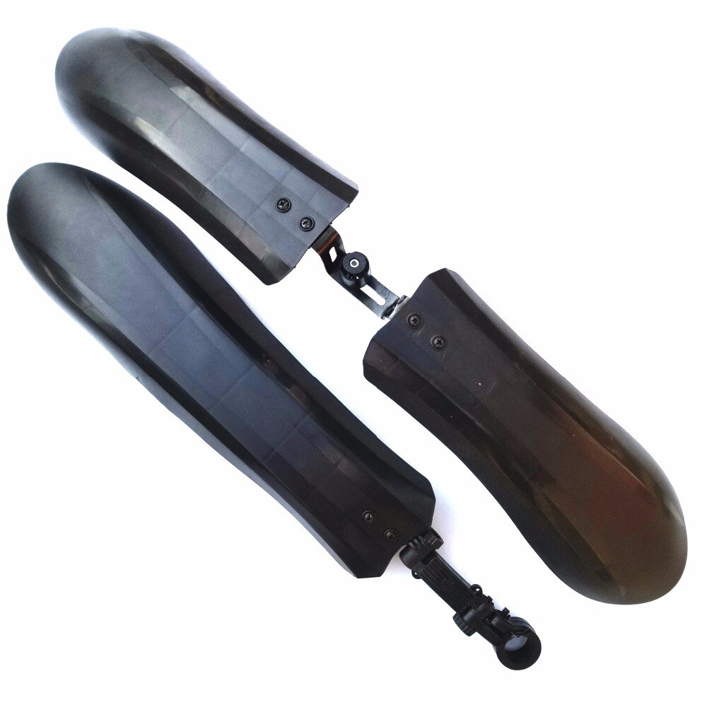 Bike Fender 20"/24”/26" Snow Bicycle Bike Wings MTB Bikes Front Rear Mud Guard Fenders for 26 MTB Bikes Cycling Black Mudguard