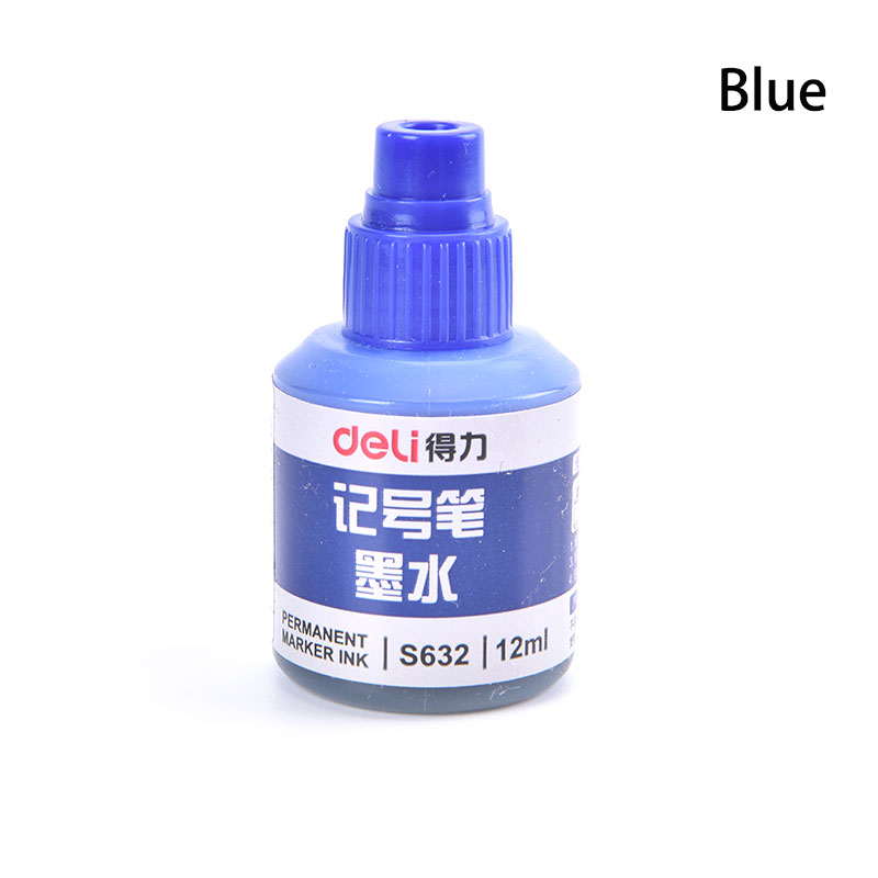 50ml permanent dry graffiti oil marking pen for marking pen to add ink, smooth and easy to use stationery: Blue2