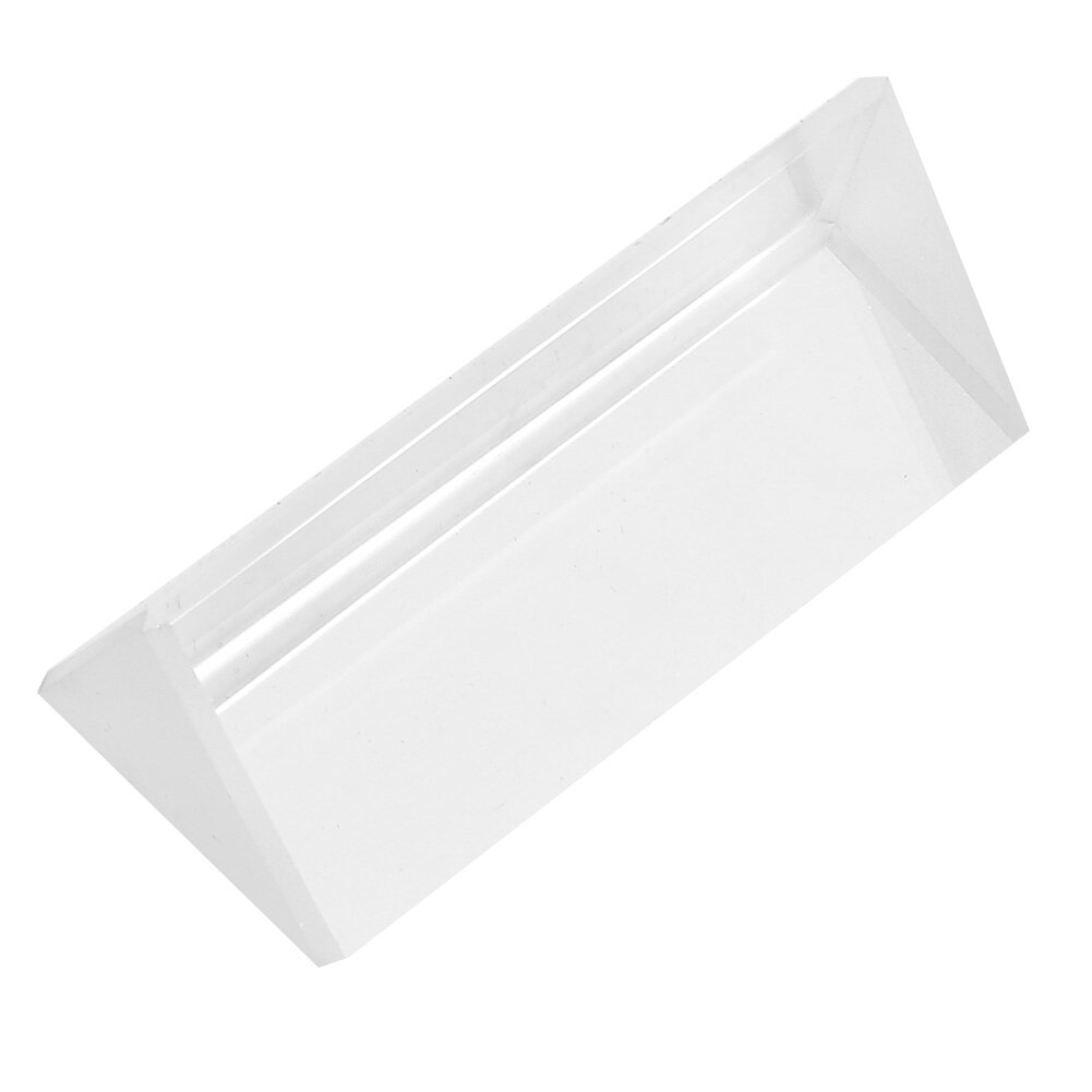 Driehoekige Kleur Prisma K9 Optische Glas Haakse Reflecterende Driehoekige Prisma Voor Onderwijs Lichtspectrum