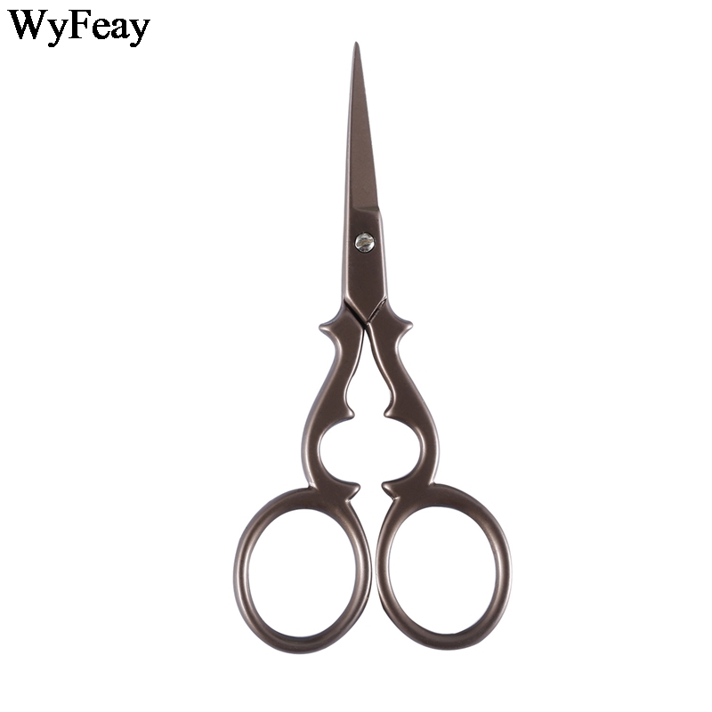 Tijeras de punto de cruz Retro clásicas Vintage, tijeras de bordado de costura fina antigua, tijeras de sastre, artesanía, tela para el hogar