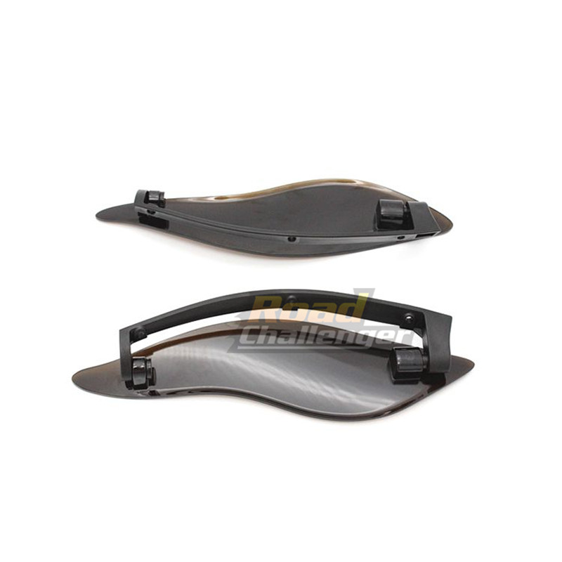 Adjustable Fairing Side Wings Air Deflectors Motorcycle Windshield For Harley Touring Electra Street Tri Glide 15 16