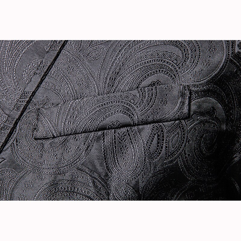 Veste de Costume à motif Paisley pour homme, blazer décontracté, coupe cintrée, Costume de fête, de scène, de chanteur, de bal hôte, niet Club, nouvelle