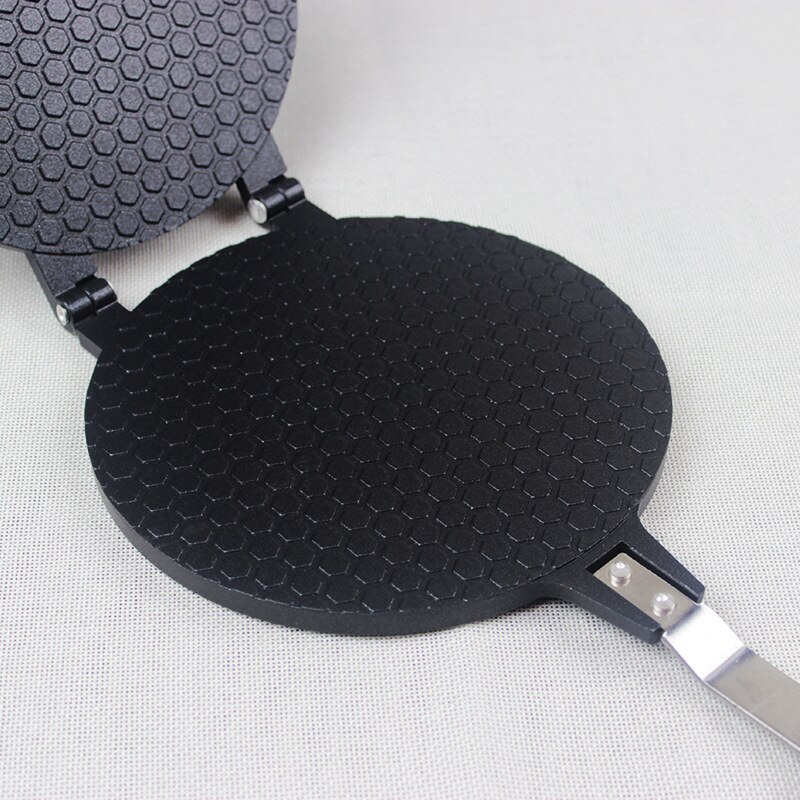 Household Waffle Bake Maker Kitchen Non-Stick Aluminum Alloy Waffle Maker Pan Mould Mold Press Plate Waffle Iron Baking Tools