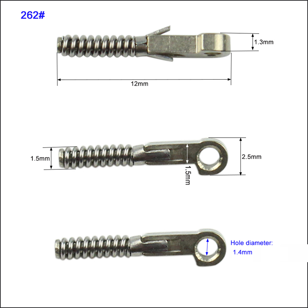 100 Stück Brillen-Federeinsatz, Brillenreparatur, biegen-BüGel, optischer Rahmen, kaputtes Ersatzteil, viele Größenoptionen: dunkel Grau