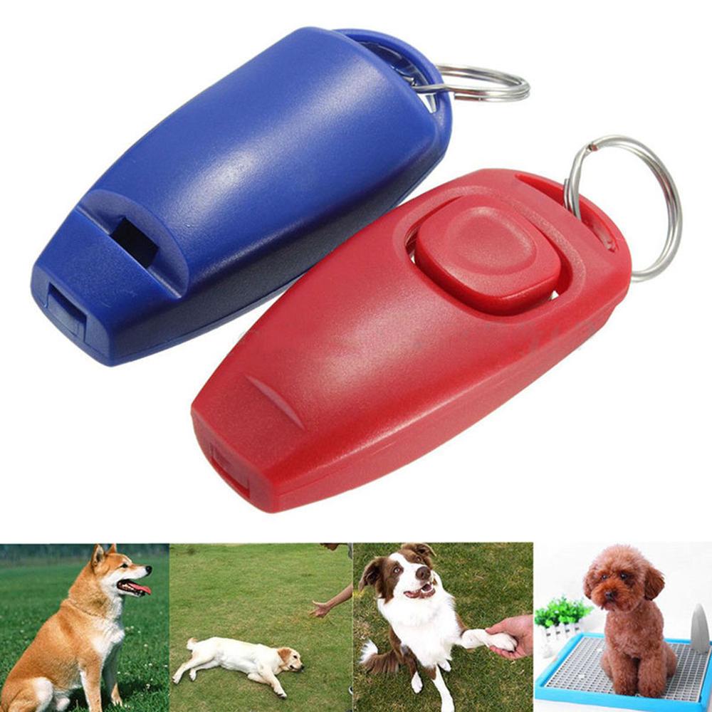 Mythrojan Brass & Steel Pet Training Clicker – U.S. Engraved, With Leather Sheath (India)