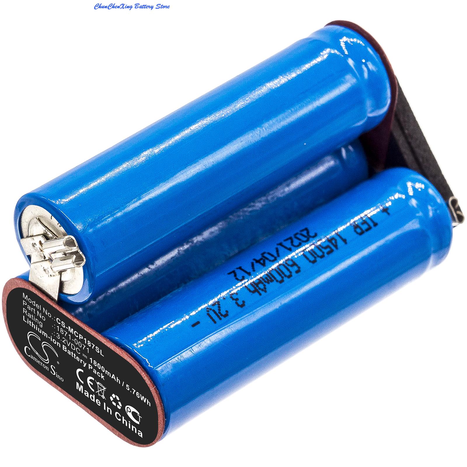 Batería Para afeitadora de 1800mAh, para Moser Chrom Style Pro 1871, 1871-0071, ChromStyle Pro 1871