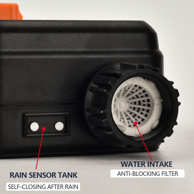 Watering Timer With Rain Sensor Irrigation Timer Waterproof Water Level Sensor Automatic Watering System Irrigation Controller
