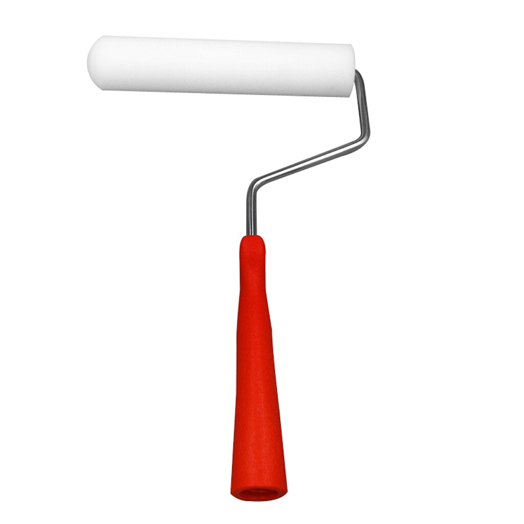 7'' Sponge Painting Roller Ergonomic Handle Wall Decor Tool Brush