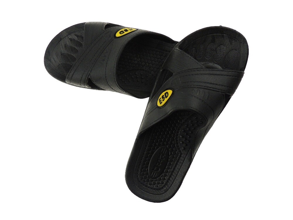 ESD safety working shoes Mans summer ESD anti slip Slipper antistatic anti-skid dust-free for man antistatic sandals shoes
